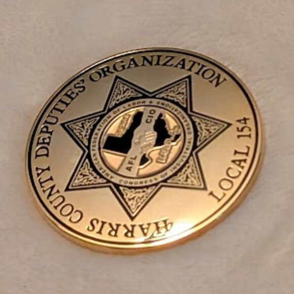 O2 DEPUTIES' ORGNZN COIN "Swear to Protect Those Who Cannot Protect Themselves" - Picture 4 of 5